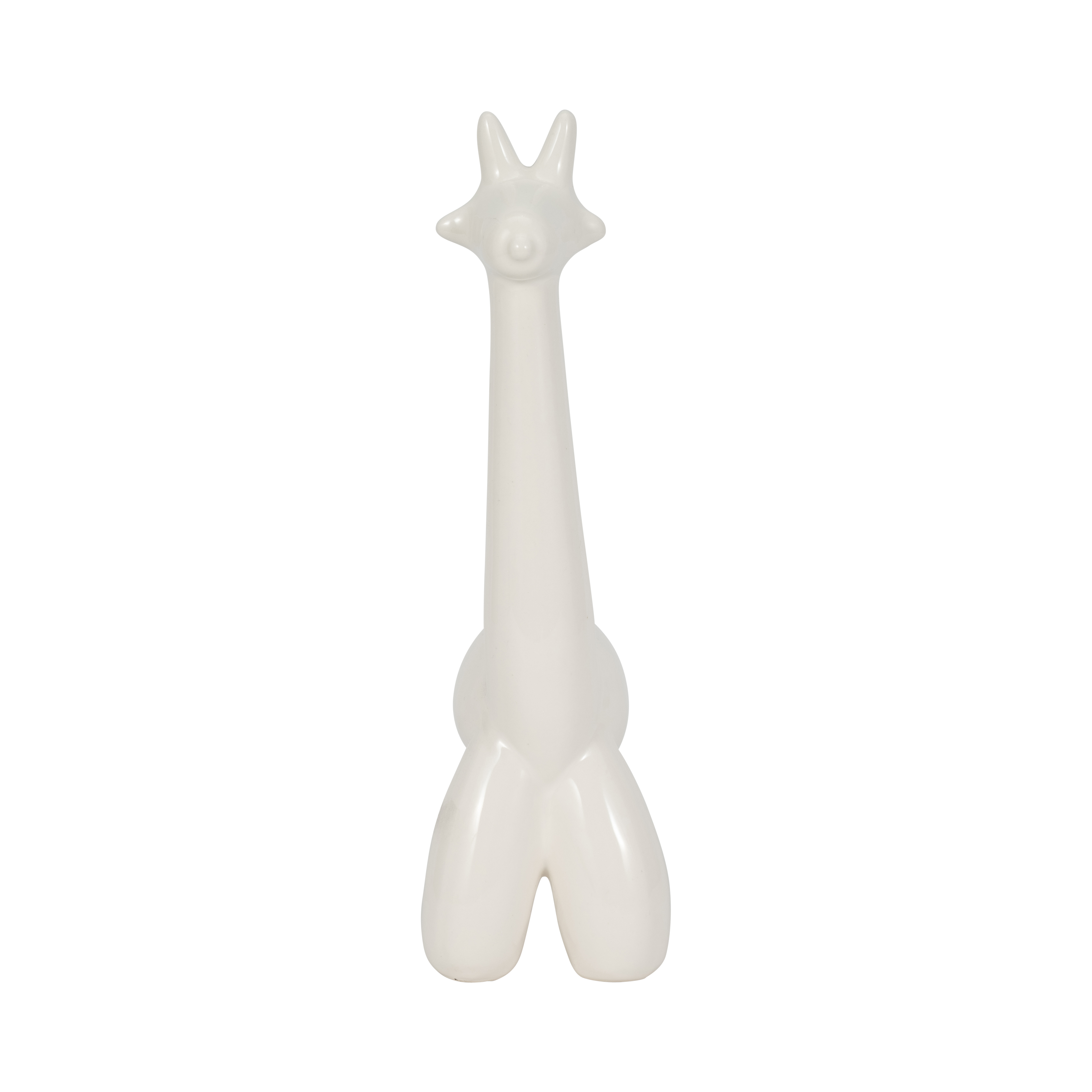 SAGEBROOK hOme Giraffe Balloon Animal Sculpture White for sale online ...